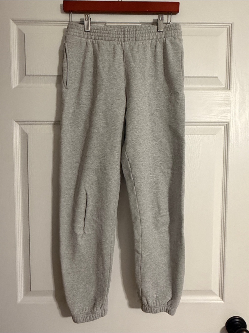 Aritzia Tna Cozy Fleece Perfect Sweatpant Heather Grey S